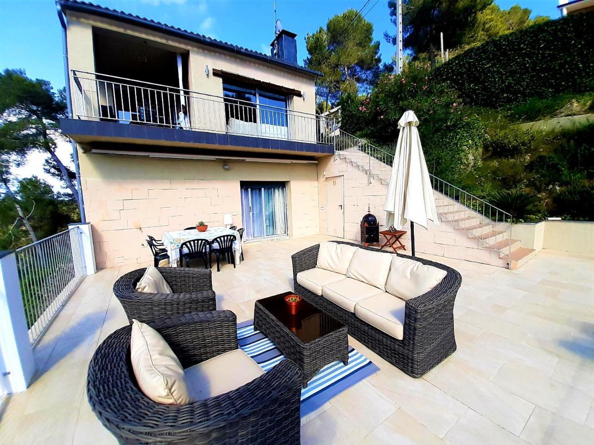 Villa Mur - Espectacular Villa Cerca De Sitges Y Bcn Olivella Eksteriør bilde