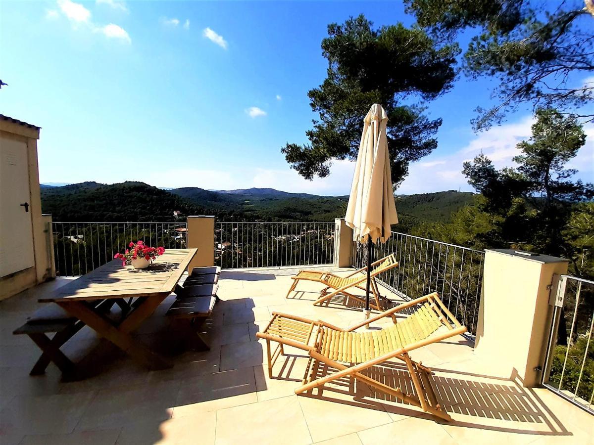 Villa Mur - Espectacular Villa Cerca De Sitges Y Bcn Olivella Eksteriør bilde