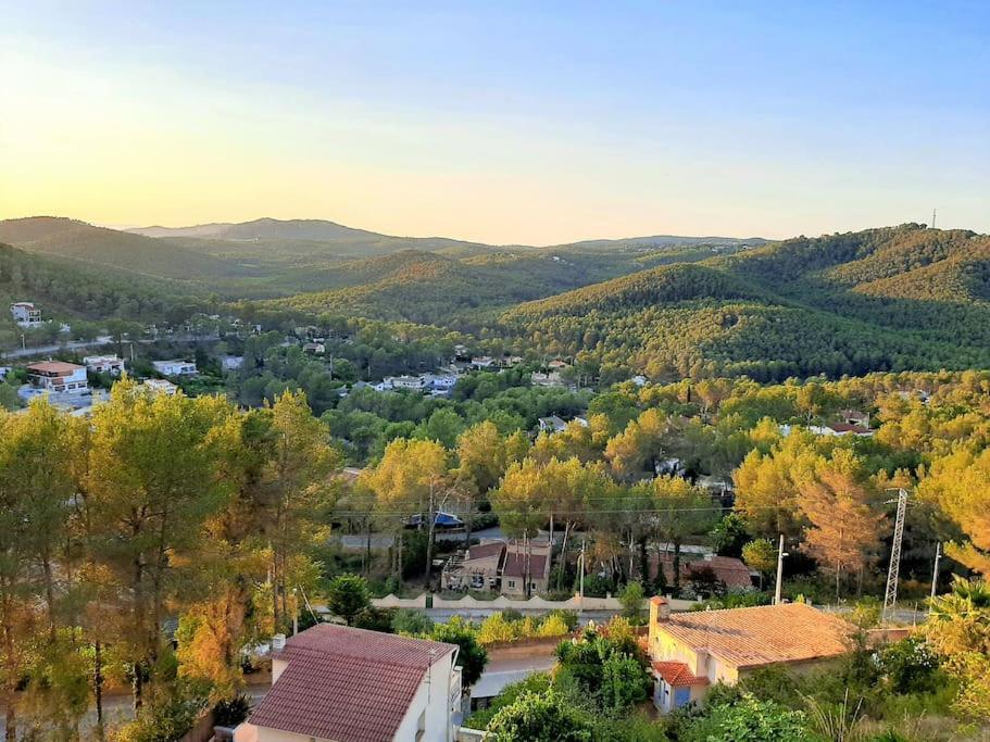 Villa Mur - Espectacular Villa Cerca De Sitges Y Bcn Olivella Eksteriør bilde